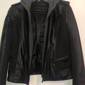 Marc New York Black Leather Jacket